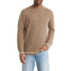 NN07 No Nationality Jack Crewneck Alpaca Blend Sweater NWT